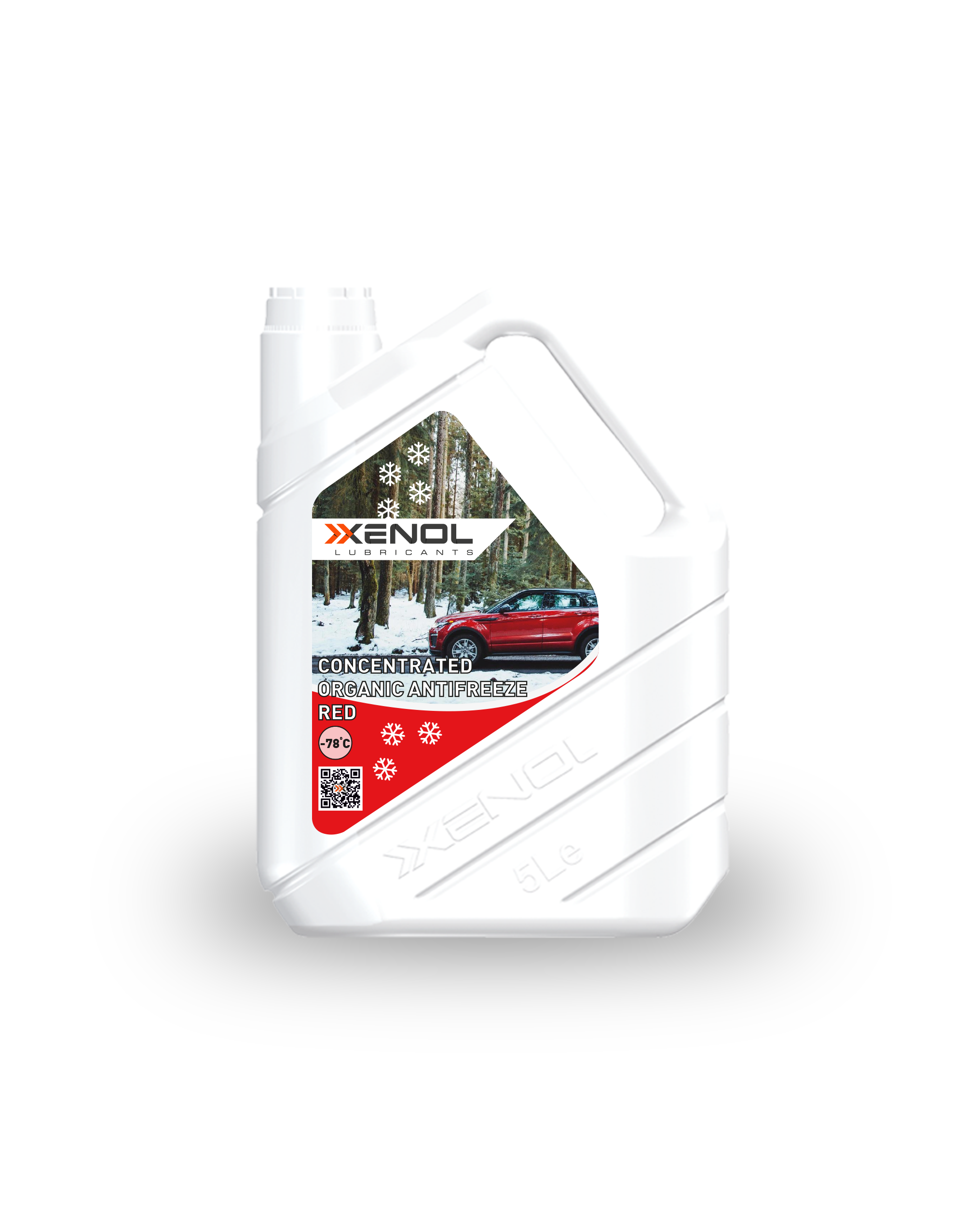 XENOL CONCENTRATED ORGANIC ANTIFREEZE RED -78°